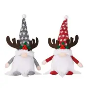 Gnomes Christmas Faceless Doll Christmas Tree Festival Party Glowing Home Decors