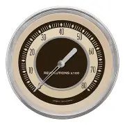 classic instruments nostalgia vt series tach gauge nt71slc 5" tack 8k