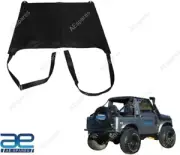 Bikini Soft Top With Straps Black Denim For Suzuki Samurai 1986-1995 AEs