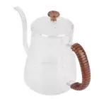 US Thickened Gooseneck Kettle Tea Pour Over Kettle Coffee Dripper 600ML Home