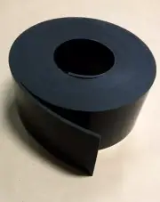 Neoprene Sheet Rubber Solid Flex Strip 1/4"Thick x 6" W x 10-Foot Roll 60 D