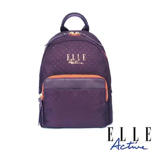 ELLE Active-自由展翼系列-小後背包(紫色)