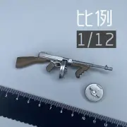 1/12 Scale Soldier Weapon Model for 6'' Mezco