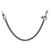 GM Turbo 400 Flexible Billet Transmission Dipstick, SBC TH400, Firewall Mount
