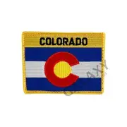 Colorado State Patch / Colorado Flag / Iron On