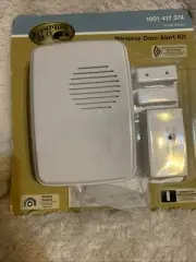 Hampton Bay Wireless Electronic Door Sensor Alert Kit 1001 417 374 Finish White