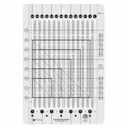 MINI QUILT RULER Stripology Traditional Acrylic 8-1/2 x 12-1/2 CREATIVE GRIDS