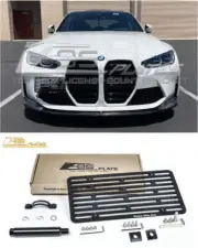EOS Plate For 21-Up BMW G80 M3 | Full Sized Tow Hook License Plate Bracket (for: BMW)