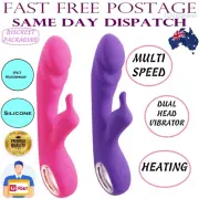 Multi Speed Vibrator G Spot Dildo Jack Rabbit Wand Waterproof Sex Toy Vibrating