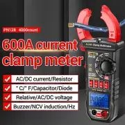 ANENG PN128 Clamp Meter AC/DC Voltage Current Backlight Auto Range Multimeter