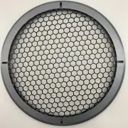 12" Aluminum Speaker Mesh Cover Grill For Car Woofer Audio DJ PA Speaker Gray
