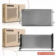 2x Radiator & AC Condenser Cooling Kit for Chevrolet Impala Monte Carlo Buick