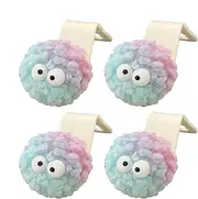 Car Seat Hooks Cute - Briquettes Car Headrest Hook | Automotive Space Saving Storage Purse Hanger for Keys Grocery Bag Vehicle Accessories