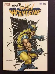 ALL NEW WOLVERINE #1 Comic Book ORIGINAL ART COVER Muller MARVEL 2016