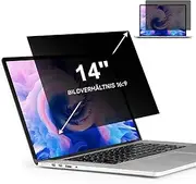 Laptop Privacy Screen - Privacy Screen Protector 13 Inch Aspect Ratio 1/18 | Anti Blue Light Anti-Glare Screen Protector | Removable Privacy Screen Protector, Anti-UV/Anti Blue