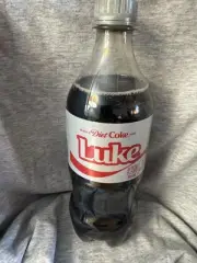 Share A Coke with Luke 2025 Personalized Gift Coca Cola Bottle 20oz Diet Coke