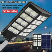 Luzs LED Solar Exterior Luces Para Jardin Focos Solares De Calle Dusk Dawn 1500W