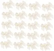 NULYLU DIY Bow Decorations 200pcs Mini Bow Hair Accessories Craft in Knot Ribbon Style