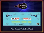 1/64 Redline 'AMX ED SHAVER' Replica Decal SCR-0333