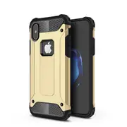 MCC Shockproof iPhone Xs Max Heavy Duty Case Cover Tough Apple Skin XsMax [Gold]