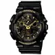 送禮首選★CASIO G-SHOCK/大錶殼雙顯運動錶GA-100CF-1A9DR 附提袋【全館滿額折價★APP下單4%點數回饋】