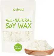 All Natural Soy Candle Wax 1KG Premium Soy Wax Flakes for Candle Making
