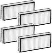 4Pack Washable Filter Replacement Parts Compatible with Roborock Q7 Max, Q7 Max+, Q7, Q7+, Q8 Max, Q8 Max+, Q5 Pro, Q5 Pro+, Q5 Max+, Q5 DuoRoller+ Robot Vacuum Cleaner Accessories