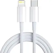 INONE 2M USB C to Lightning Cable, Fast Charging & Data Transfer for iPhone 14/13/12/iPad