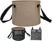 Portable Bucket - 20L Wash Bucket | Multifunctional Container for Outdoor Fishing Camping Hiking, Lightweight Basin with Handle