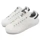 Adidas 休閒鞋 Stan Smith J 中大童鞋 白 黑 皮革 Parley 愛迪達 GW8164