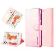 For iPhone 6 Plus Case, SupRShield Wallet Leather Flip Magnetic Stand Case Cover For Apple (Rose Gold)