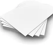50 Sheets A4 160gsm White Card - Premium Thick Printing Paper Suitable for All Printers