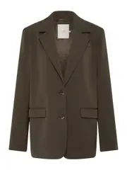 AJE | Remi Oversized Blazer in Brown Cedar | The UNDONE