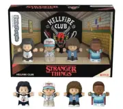 Stranger Things - Hellfire Club Fisher-Price Little People Collector 4pk NIB