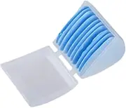 MINAOLULUS 10Pcs Fabric Chalk Erasable Markers for Tailoring Sewing and Patchwork for Dressmaking Includes Convenient Case Blue