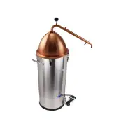 Still Spirits Copper Alembic Dome Pot Condenser with Stainless Steel 25L Boiler