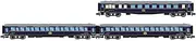 HN4461 RENFE 3 Piece Set CIWL Castellano Expreso Dining Trolley 2 x Lx Sleeping Car Ep IV Rolling Stock - Coaches