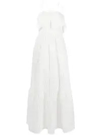 在飛比找Farfetch優惠-broderie anglaise maxi dress