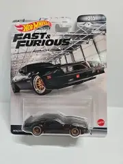 Hot Wheels Premium Fast & Furious '77 Black Pontiac Firebird T/A 3/5