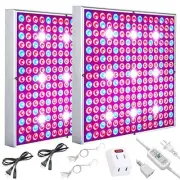 LED Grow Light, Plant Grow Lights for Indoor Plants Full Spectrum 75W Panel