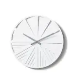 [James Lane] Jayanta Wall Clock White - 40cm x 4cm