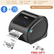100x150mm Bluetooth Label Printer A6 4x6" Direct Thermal Shipping Address Label