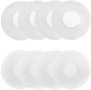[Aiwosana] Silicone Nipple Covers, 4 Pairs Clear Nipple Pasties Reusable No-Show Bra Pasties for Strapless Dress, Clear