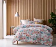 NEW Big Bedding Accessorize Amara Printed Washed Cotton Quilt Cover Set