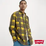 LEVIS 滑板系列 街頭寬鬆版長袖條格紋襯衫 / 復古黃 男款 A0953-0009 熱賣單品