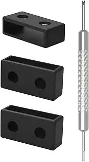 [WRISTARMOR] Resin keeper loop Replacement for Casio g-shock watch band holder ring Strap Activity ring （3packs）
