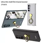 For Samsung Galaxy Z Fold 6 Shockproof PC Ring Stand Case Screen Protector Cover