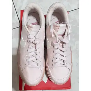 Nike Court Legacy Lift 厚底 復古 鬆糕鞋 女款 裸粉 DM7590-600