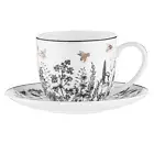 Ashdene Queen Bee Tea/Coffee Latte Drink Mug Cup & Saucer Set Fine Bone China