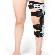 3X(OA Knee Brace for Arthritis Ligament Medial Hinged Knee Support6710